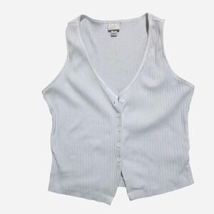 A New Day sleeveless white top‎